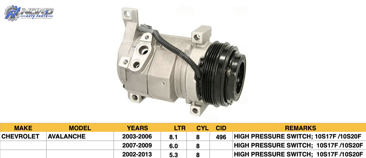 10S17F21127 automotive part