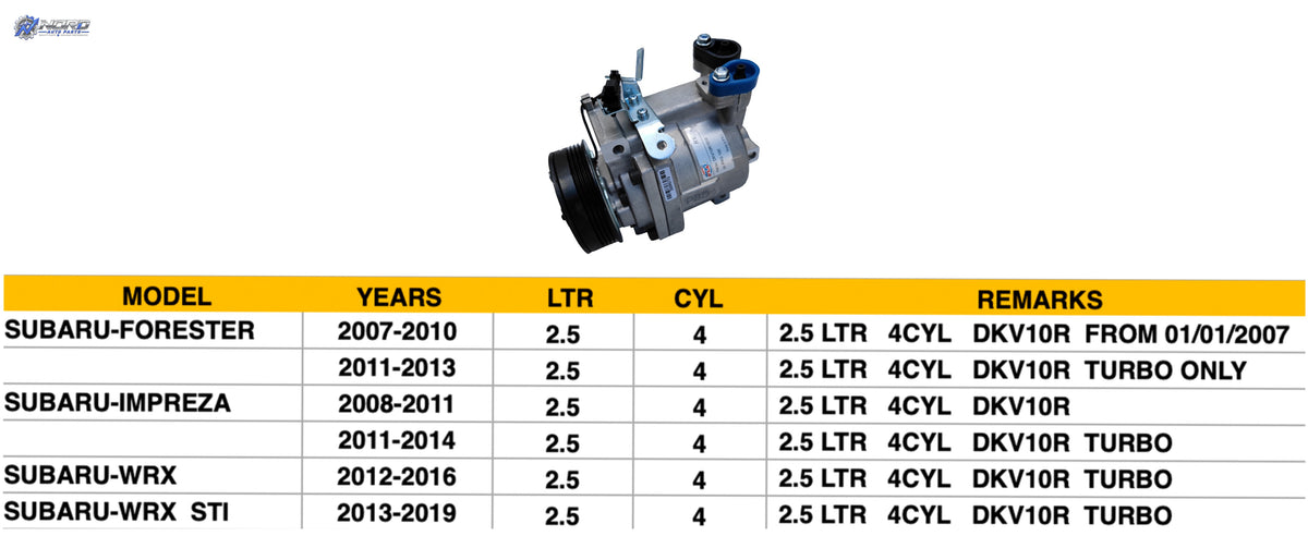 DKV10R1010 automotive part