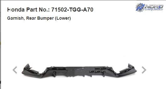 HO1195125 automotive part