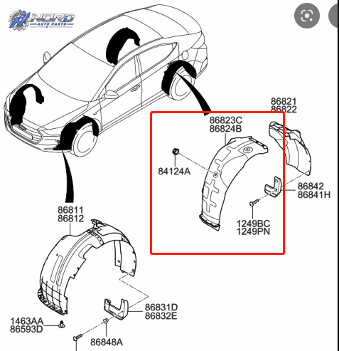HY1762106 automotive part