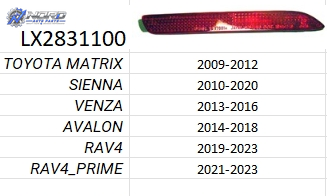 LX2831100H automotive part