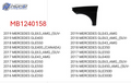 MB1240158C automotive part