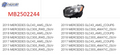 MB2502244H automotive part