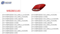 MB2801143H automotive part