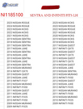 NI1185100H automotive part